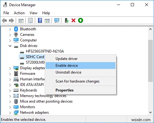 Windows 10에서 SD 카드가 인식되지 않을 때 해결하는 방법