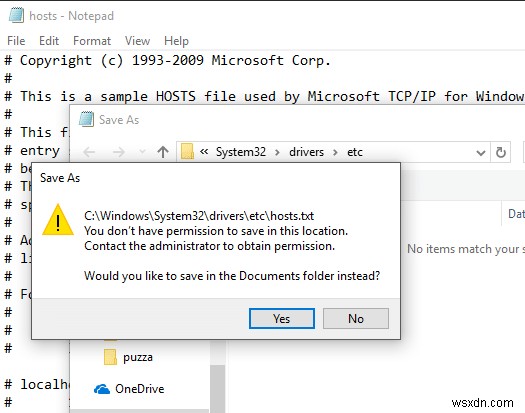 Windows 10에서 호스트 파일(Hosts File) 편집하는 방법 완벽 가이드