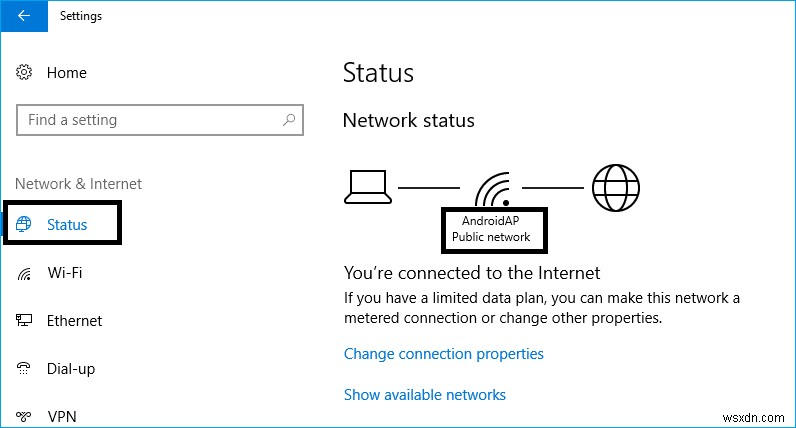 Windows 10에서 공용 네트워크를 개인 네트워크로 변경하는 방법