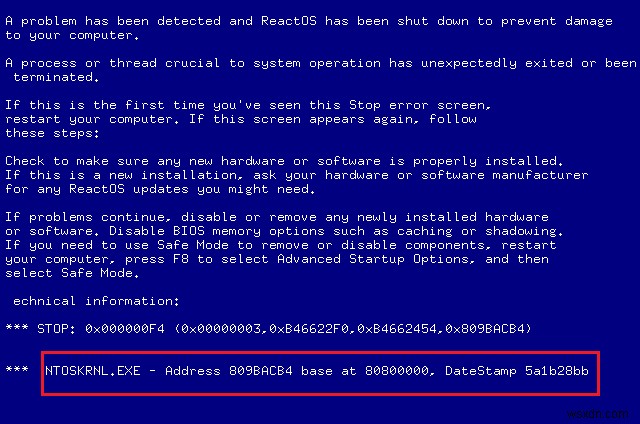 Ntoskrnl.exe 블루스크린(BSOD) 오류 완벽 해결 가이드