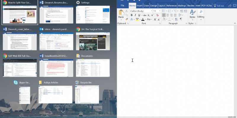 Windows 10 노트북 화면 반으로 나누는 방법 – 스냅 어시스트(Snap Assist) 완벽 활용 가이드