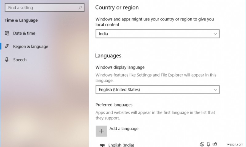 Windows 10에서 시스템 언어를 변경하는 방법 (재설치 없이)