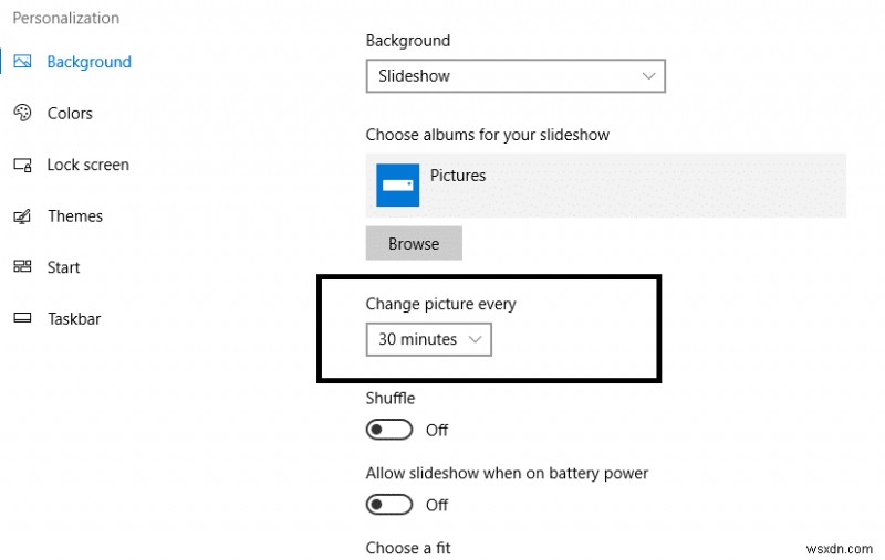 Windows 10 바탕화면 슬라이드쇼 활성화·비활성화하는 방법 (전원 옵션 & 설정)