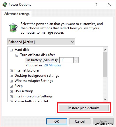 Windows 10에서 컴퓨터가 절전 모드로 전환되지 않는 문제 해결 방법