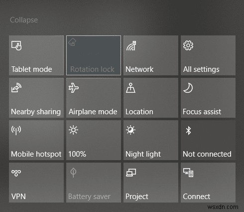Windows 10에서 회색으로 표시되는 회전 잠금 문제 해결 방법 9가지