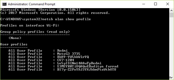 Windows 10에서 저장된 Wi-Fi 비밀번호 확인하는 4가지 방법
