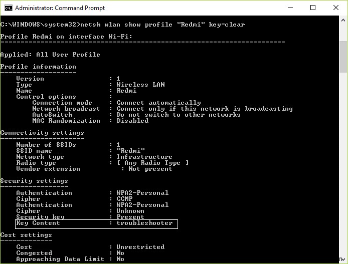 Windows 10에서 저장된 Wi-Fi 비밀번호 확인하는 4가지 방법