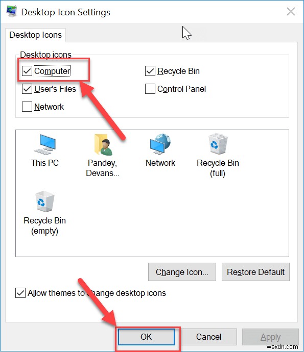 Windows 10 바탕 화면 아이콘이 사라졌을 때 복구하는 6가지 방법
