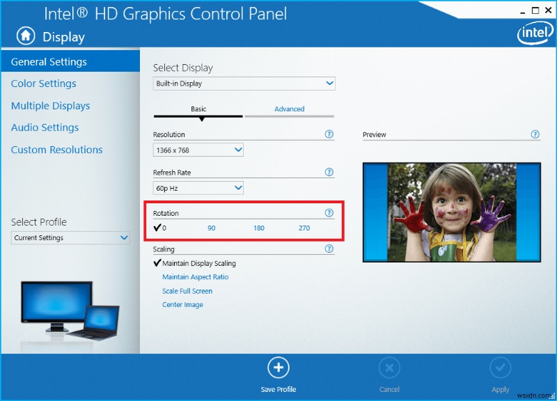 Windows 10 화면이 거꾸로 또는 옆으로 돌아갈 때 해결 방법 총정리 [해결됨]