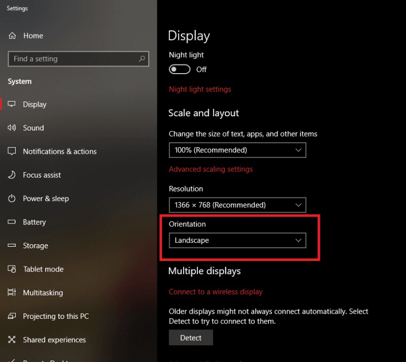 Windows 10 화면이 거꾸로 또는 옆으로 돌아갈 때 해결 방법 총정리 [해결됨]