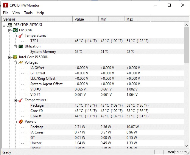 Windows 10에서 CPU 온도 확인하는 방법 완벽 가이드