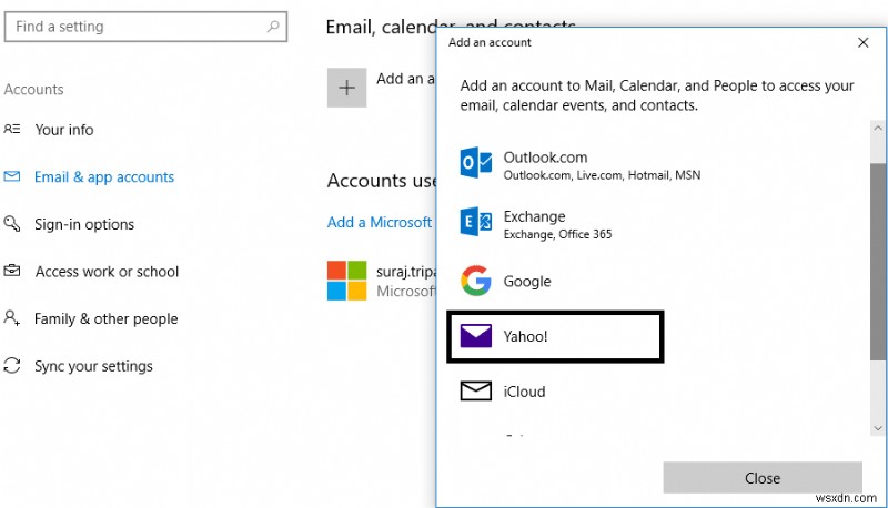 Windows 10 메일 앱에서 Yahoo(야후) 이메일 계정 설정하는 완벽 가이드