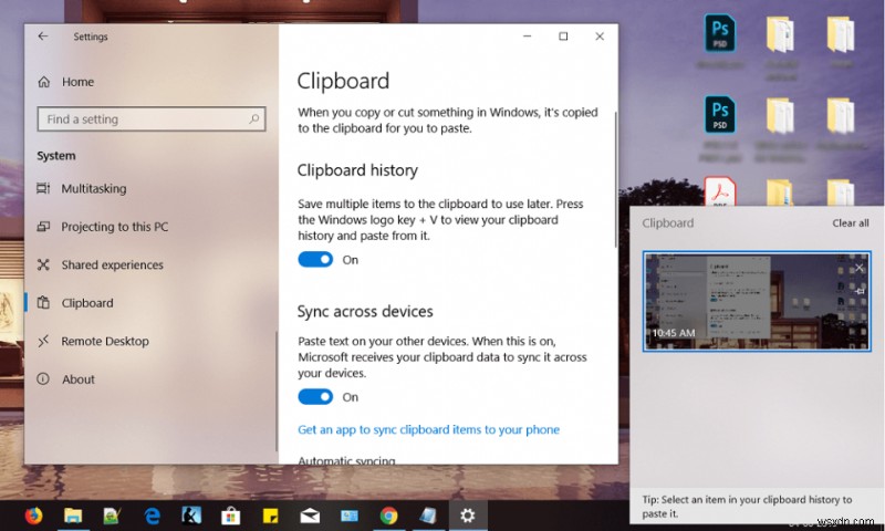 Windows 10 새 클립보드 사용법 완벽 가이드