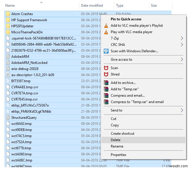 Windows 10에서 임시 파일 삭제하는 방법 완벽 가이드