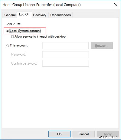 Windows 10에서 홈그룹(HomeGroup)을 만들 수 없을 때 해결하는 6가지 방법
