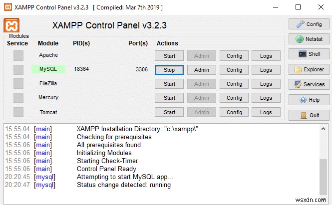 Windows 10에서 XAMPP 설치 및 설정하는 방법 (완벽 가이드)