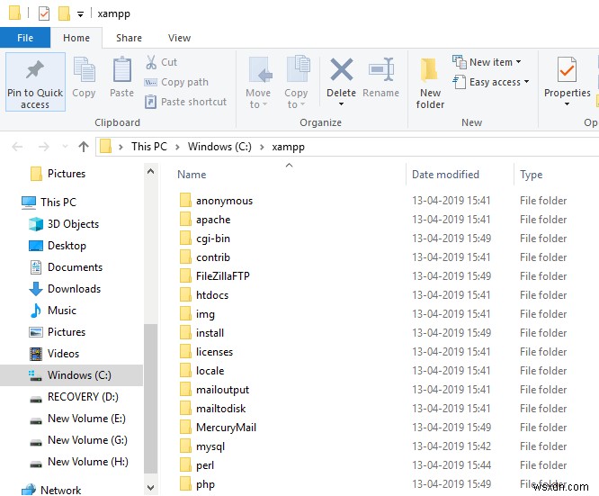 Windows 10에서 XAMPP 설치 및 설정하는 방법 (완벽 가이드)