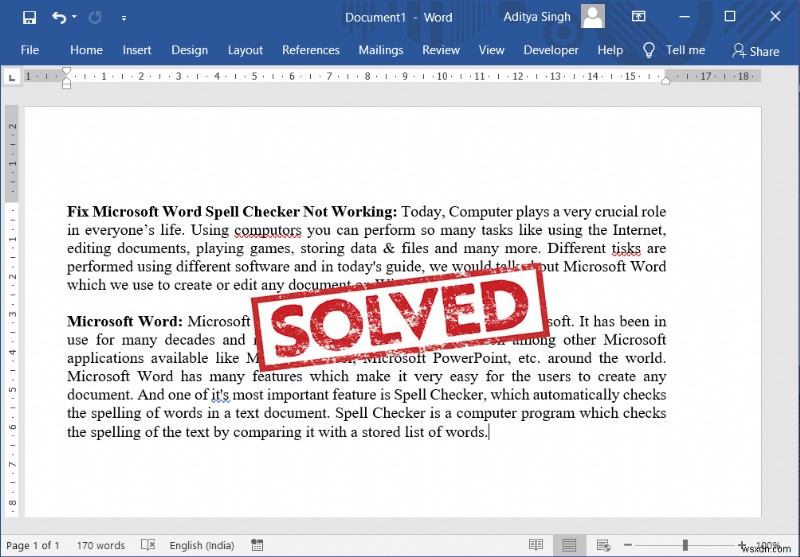 Microsoft Word 맞춤법 검사가 작동하지 않을 때 해결하는 6가지 방법
