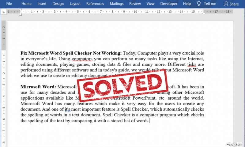Microsoft Word 맞춤법 검사가 작동하지 않을 때 해결하는 6가지 방법