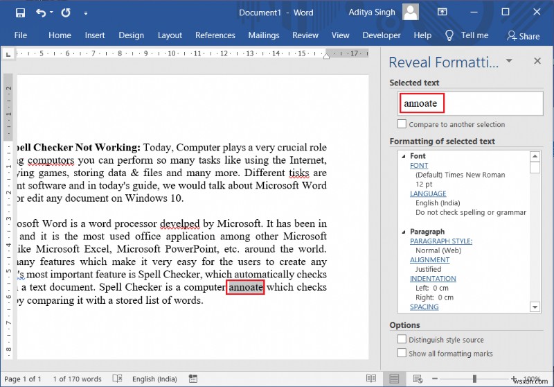 Microsoft Word 맞춤법 검사가 작동하지 않을 때 해결하는 6가지 방법