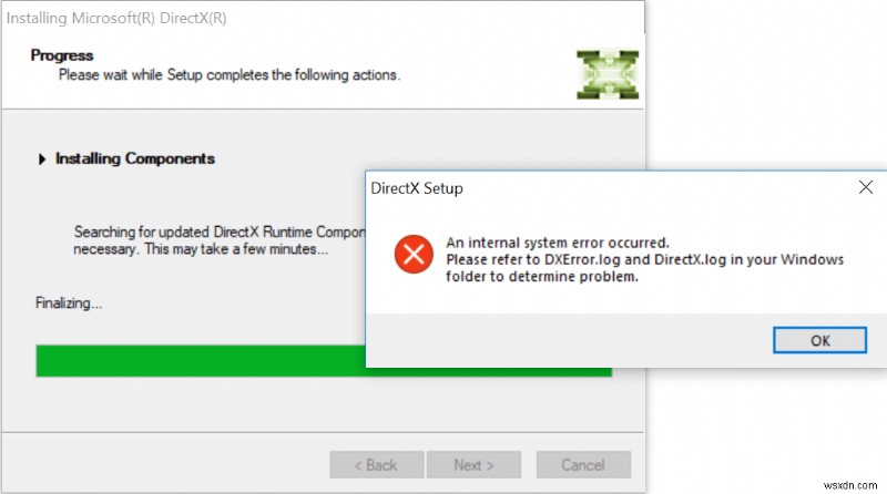 Windows 10에서 DirectX 설치 오류 해결하는 6가지 방법
