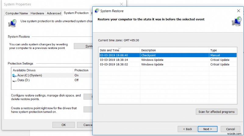 Windows 10에서 시스템 복원 사용하는 방법 완벽 가이드