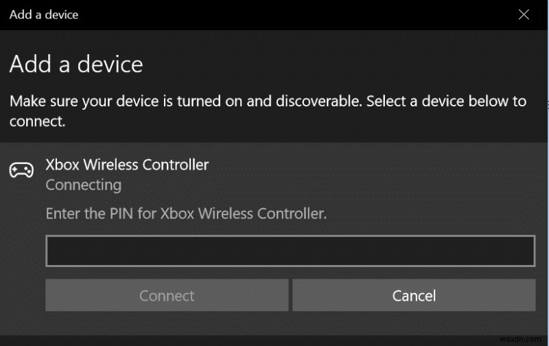 윈도우 10에서 무선 Xbox One 컨트롤러 PIN 요구 문제 해결하는 방법