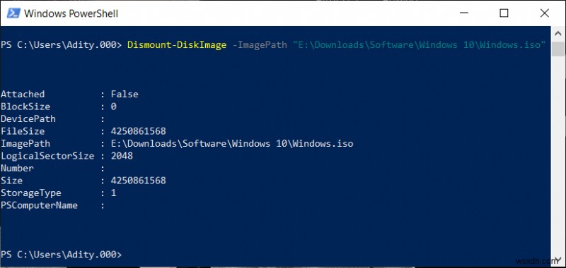 Windows 10에서 ISO 파일을 마운트하거나 마운트 해제하는 3가지 방법