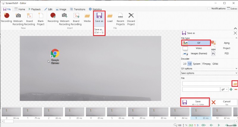 Windows 10에서 GIF 만드는 3가지 방법 (GIPHY·ScreenToGif·포토샵)