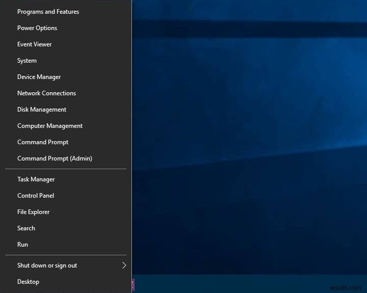 Windows 10 고급 사용자 메뉴(Win+X) 완벽 가이드 – 여는 방법부터 단축키, 활용법까지