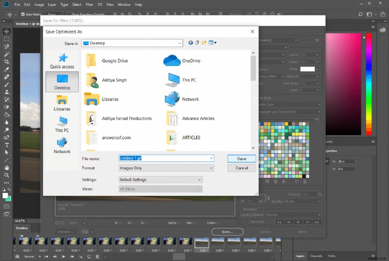 Windows 10에서 GIF 만드는 3가지 방법 (GIPHY·ScreenToGif·포토샵)