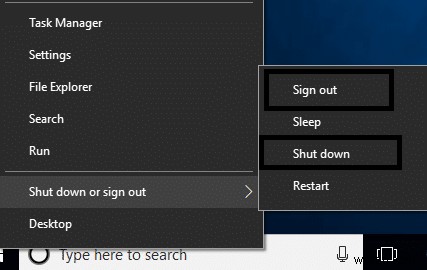 Windows 10 컴퓨터를 재부팅하고 다시 시작하는 6가지 방법