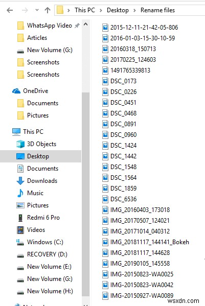 Windows 10에서 여러 파일 이름 한 번에 일괄 변경하는 방법 총정리