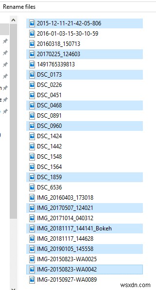 Windows 10에서 여러 파일 이름 한 번에 일괄 변경하는 방법 총정리