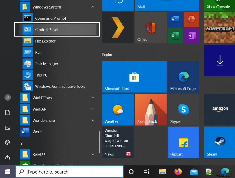 윈도우 제어판 여는 방법 총정리 (Windows 10, 8, 7, Vista, XP)
