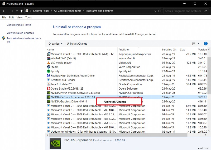 GeForce Experience 오류 코드 0x0003 해결하는 6가지 방법
