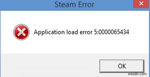 스팀 응용 프로그램 로드 오류 5:0000065434 해결 방법 총정리