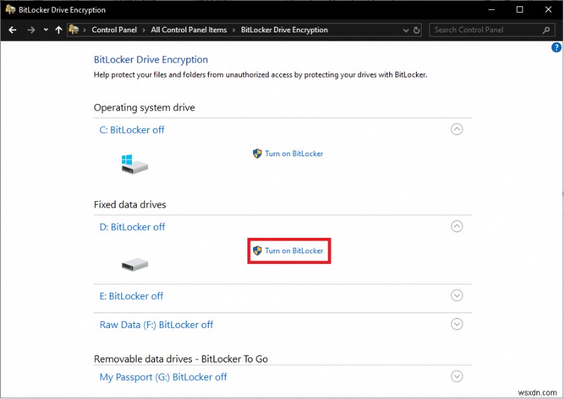 Windows 10에서 BitLocker 암호화 활성화 및 설정하는 완벽 가이드