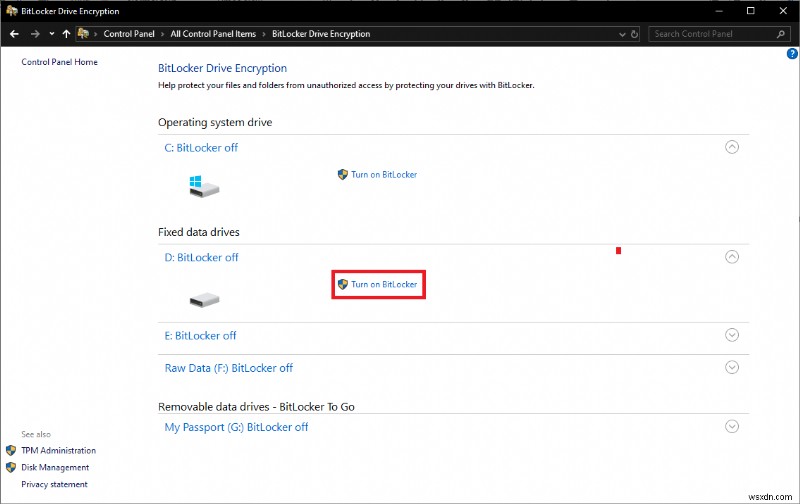 Windows 10에서 BitLocker 암호화 활성화 및 설정하는 완벽 가이드