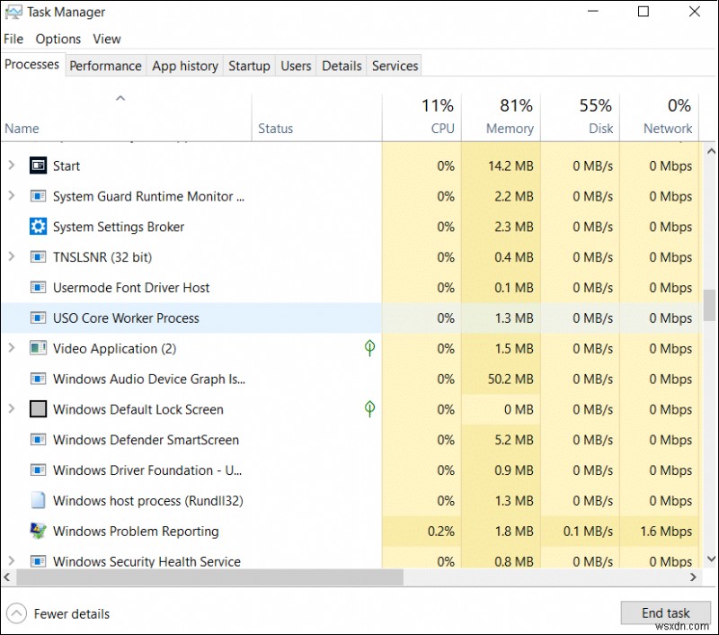 USO 핵심 작업자 프로세스(usocoreworker.exe)란? 정체와 확인 방법 총정리