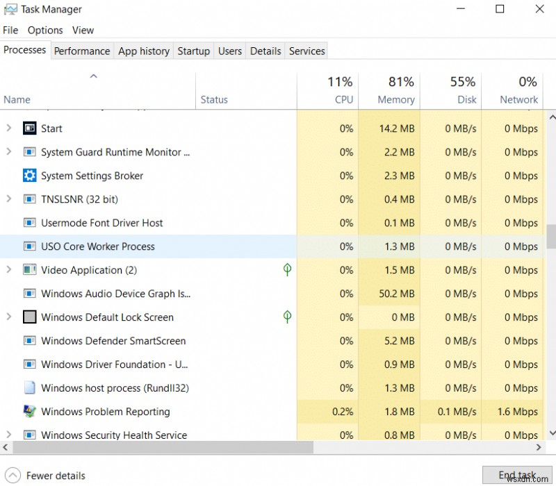 USO 핵심 작업자 프로세스(usocoreworker.exe)란? 정체와 확인 방법 총정리