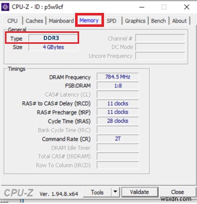 Windows 10에서 RAM 유형(DDR3 vs DDR4) 확인하는 4가지 방법