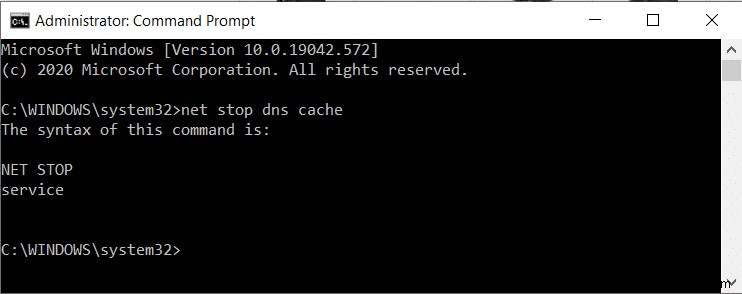 Windows 10에서 DNS 캐시 플러시 및 초기화하는 방법 총정리