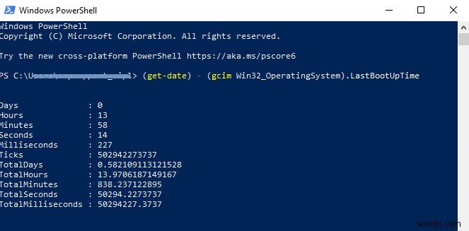 Windows 10 시스템 가동 시간(업타임) 확인하는 7가지 방법