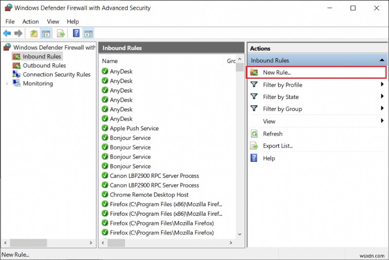 Windows Defender 방화벽에서 프로그램 차단 및 허용하는 완벽 가이드