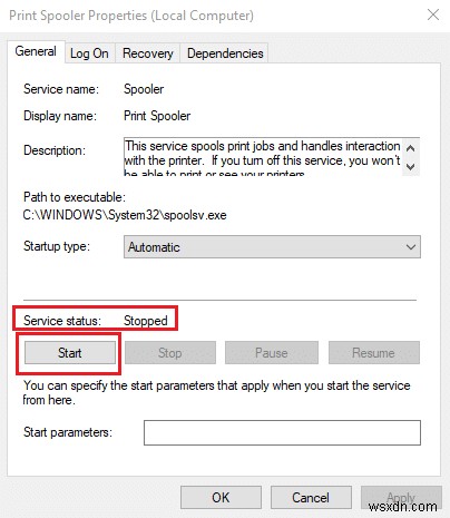 Windows 10에서 로컬 인쇄 스풀러 서비스가 실행되지 않음 오류 완벽 해결 가이드