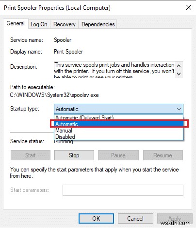 Windows 10에서 로컬 인쇄 스풀러 서비스가 실행되지 않음 오류 완벽 해결 가이드