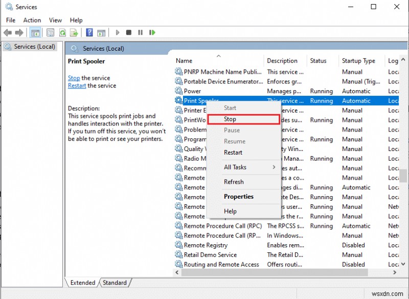 Windows 10에서 로컬 인쇄 스풀러 서비스가 실행되지 않음 오류 완벽 해결 가이드