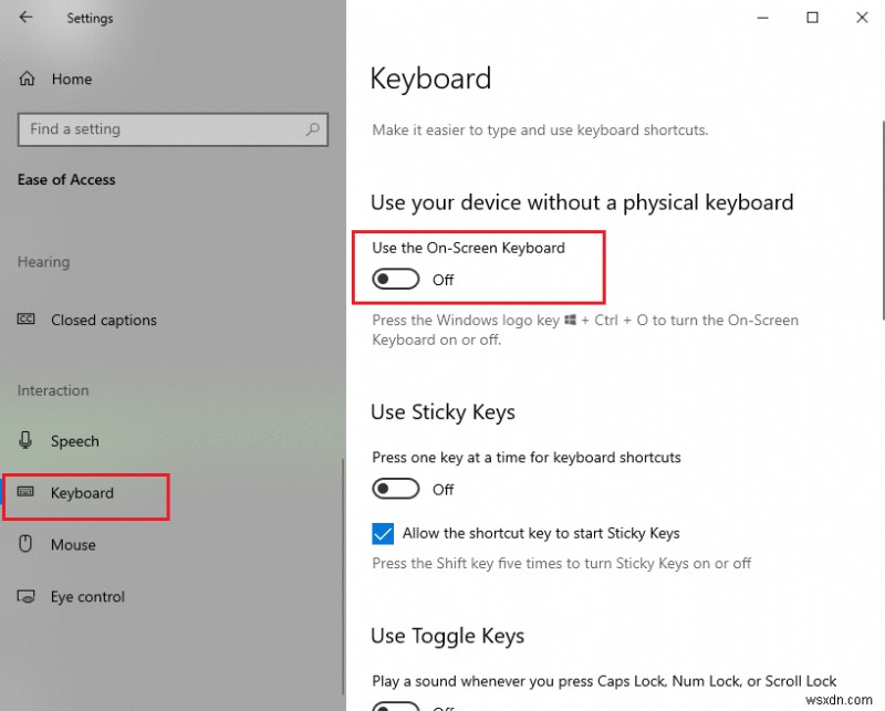 Windows 10에서 캡스록(Caps Lock) 키가 고정될 때 해결하는 5가지 방법