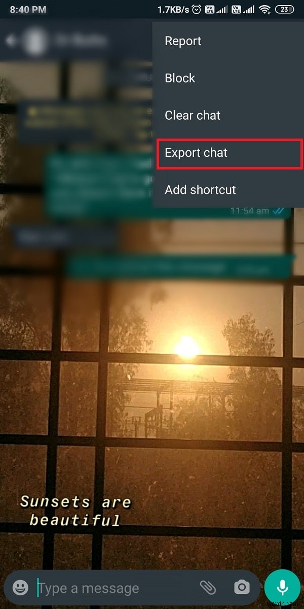 WhatsApp 채팅을 PDF 파일로 내보내는 완벽 가이드